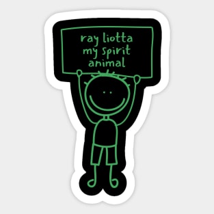 Ray liotta (funny movie) Sticker